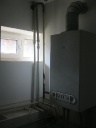 процесс отделки квартир-установка газового котла