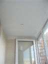 процесс отделки квартир - потолок балкона